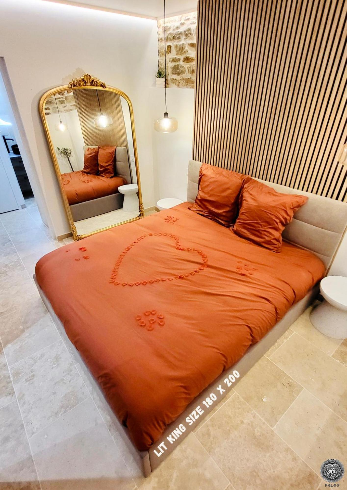 - La Suite Delos - Jacuzzi 2 Places - Centre Ville A Pied - Lit Queen Size - Parking Privee - Wifi - City Center Within Walking Distance - Quimper Exterior foto